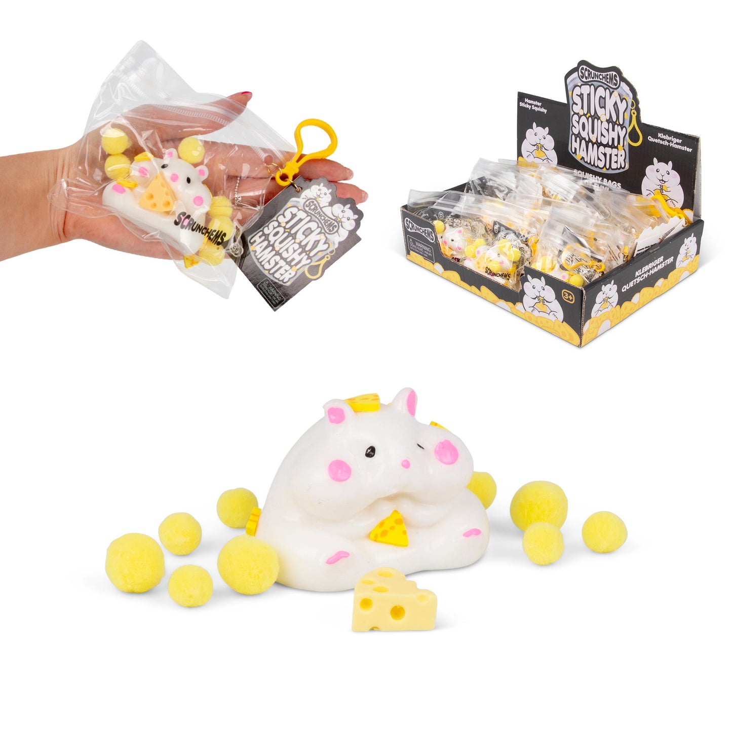 Scrunchems Sticky Squishy Animals