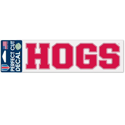 Arkansas Razorbacks Mascot Perfect Cut Decals