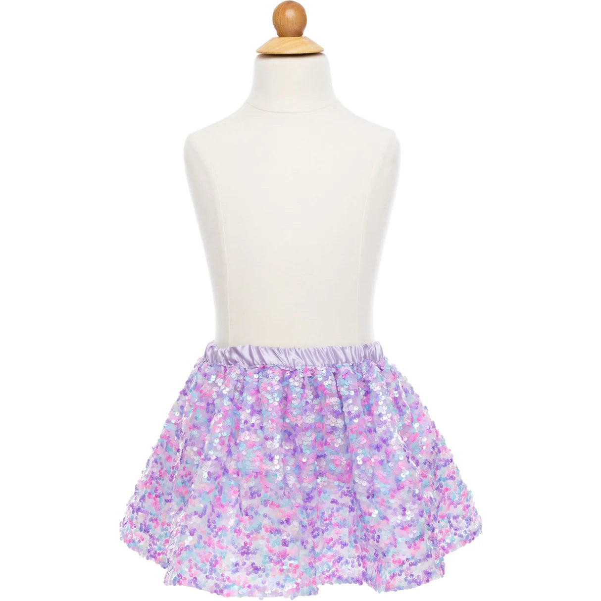 Purple Party Sequins Skirt