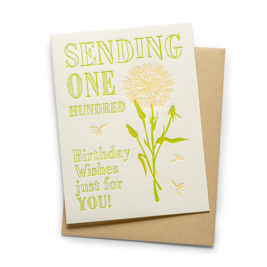 Dandelion Birthday