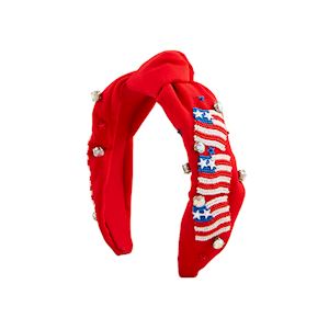 4th Of July Beaded Headband