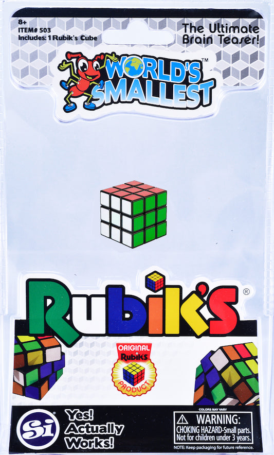 World's Smallest Rubik's Cube