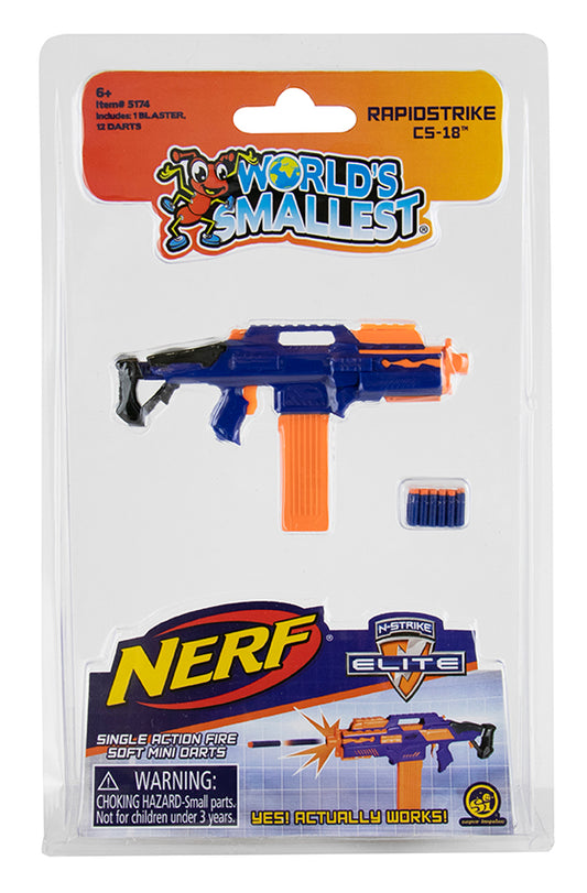 World's Smallest Nerf Blasters