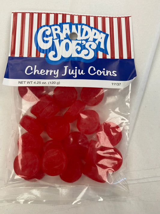 Grandpa Joe's Cherry Juju Coins, 4.25oz Bag