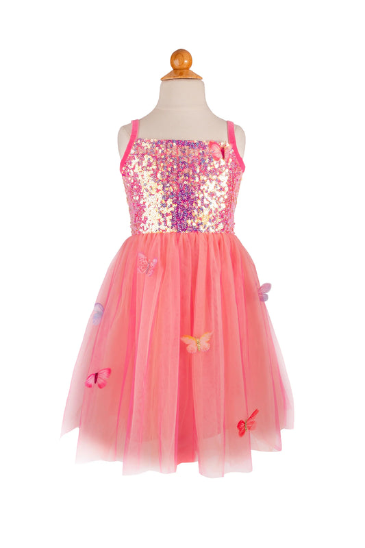 Butterfly Bilss Dress, Peach