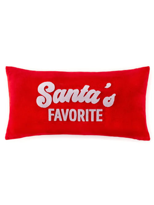 Santa's Favorite Pillow, Red