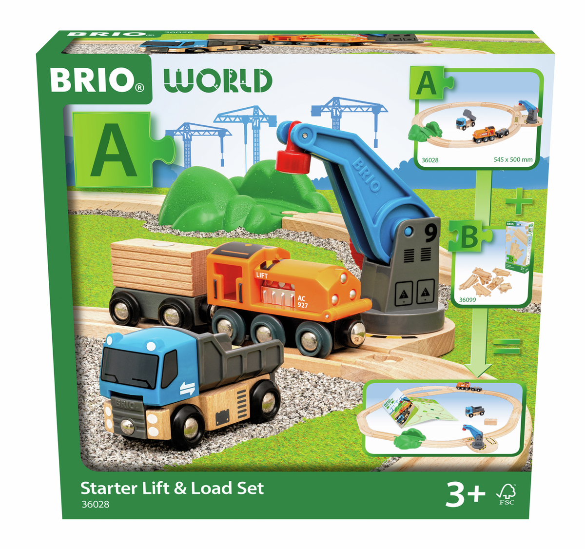 BRIO Starter Lift and Load Set