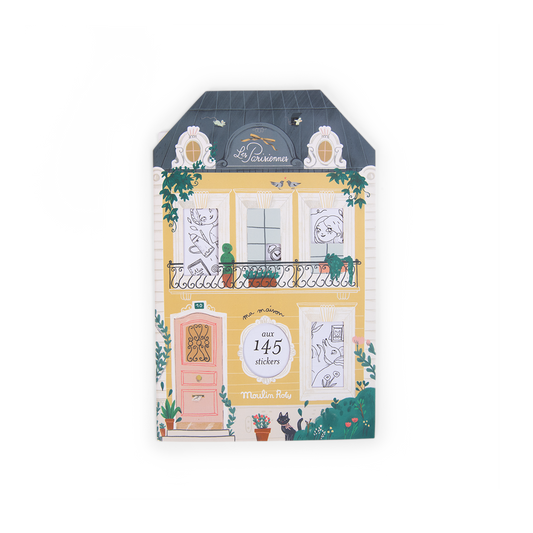 The Parisienne Coloring Book + 145 Stickers