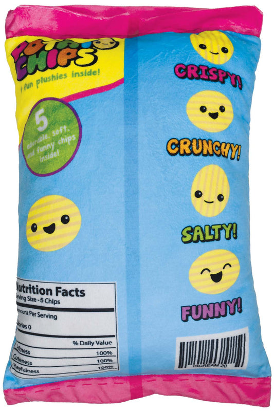 Potato Chips Packaging Fleece Plush