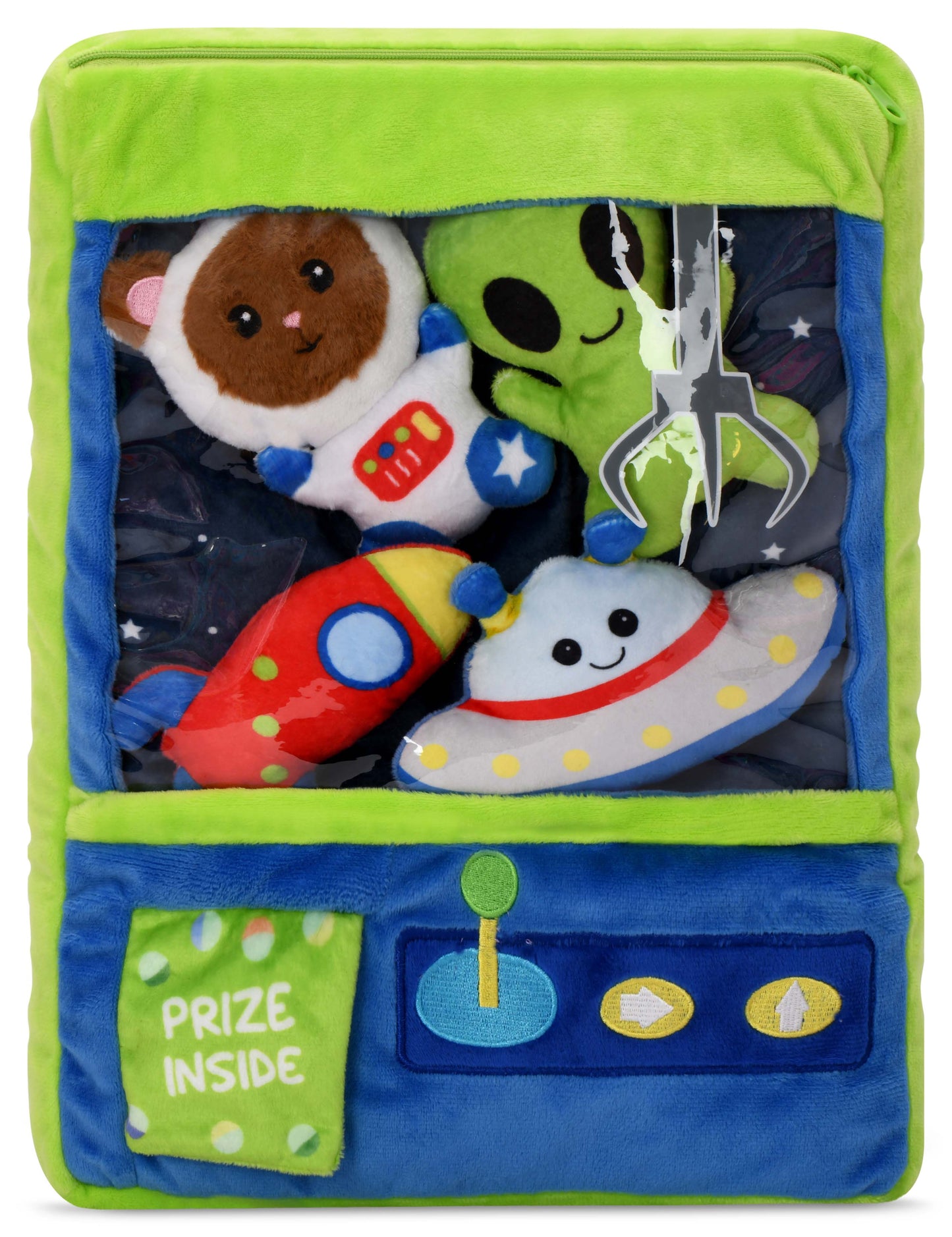 Out of This World Claw Machine Fleece Plush