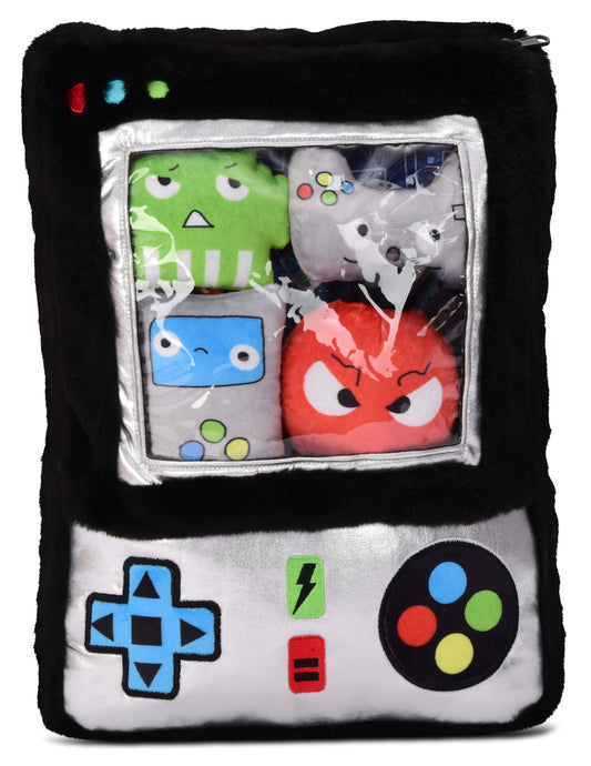 Video Game Packaging Fleece Plush