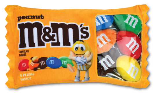 Peanut M&M'S Packaging Fleece Plush