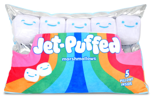 Jet-Puffed Marshmallows Packaging Plush