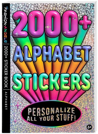 2000+ Alphabet Sticker Book & Collector Sheets