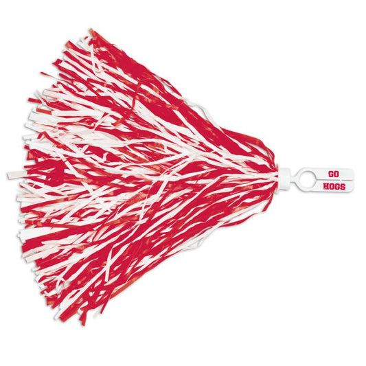 Arkansas Razorbacks Licensed Rooter Pom