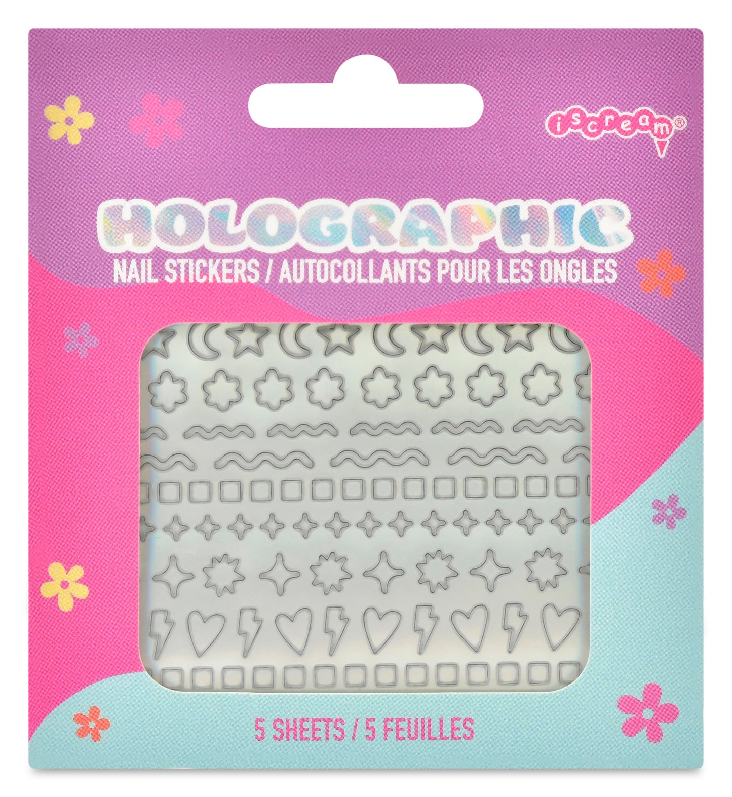 Holographic Nail Stickers