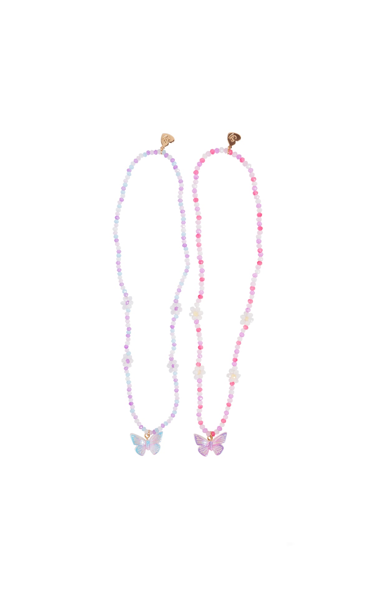 Butterflies and Daises Necklace