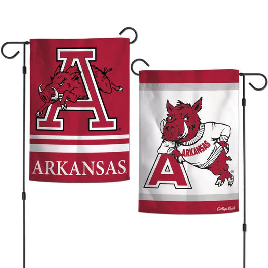 Arkansas Razorbacks 2-Sided Garden Flags