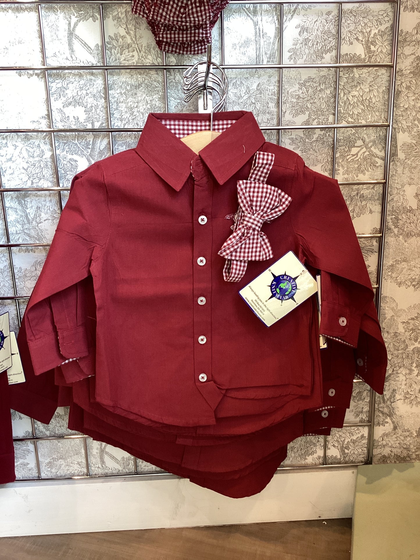Razorback Shirt with Bowtie
