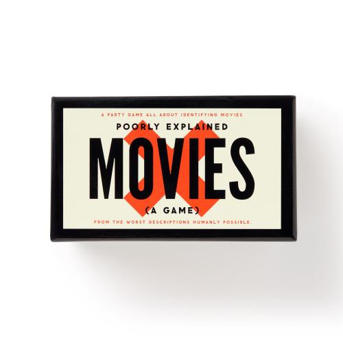 Poorly Explained Movies Card Game Set