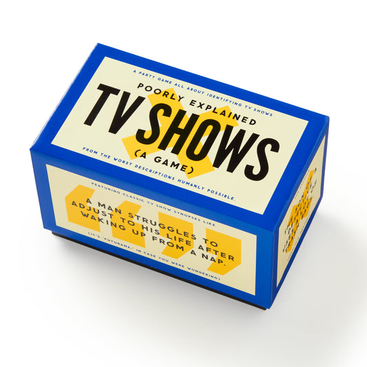 Poorly Explained TV Shows Card Game Set