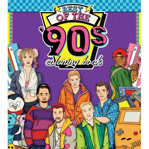 Best Of The '90s Coloring Book