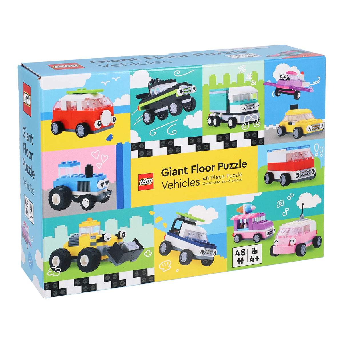 Lego Giant Floor Puzzle: Vehicles