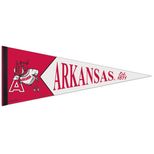 Arkansas Razorbacks Premium Pennant