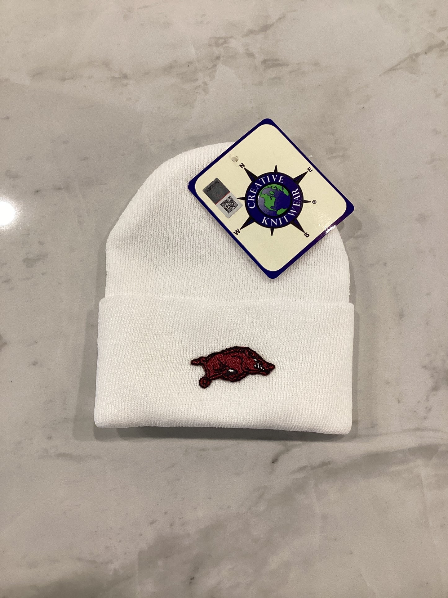 Newborn Razorback Knit Cap