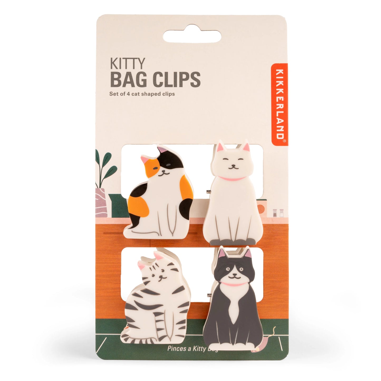 KITTY BAG CLIPS