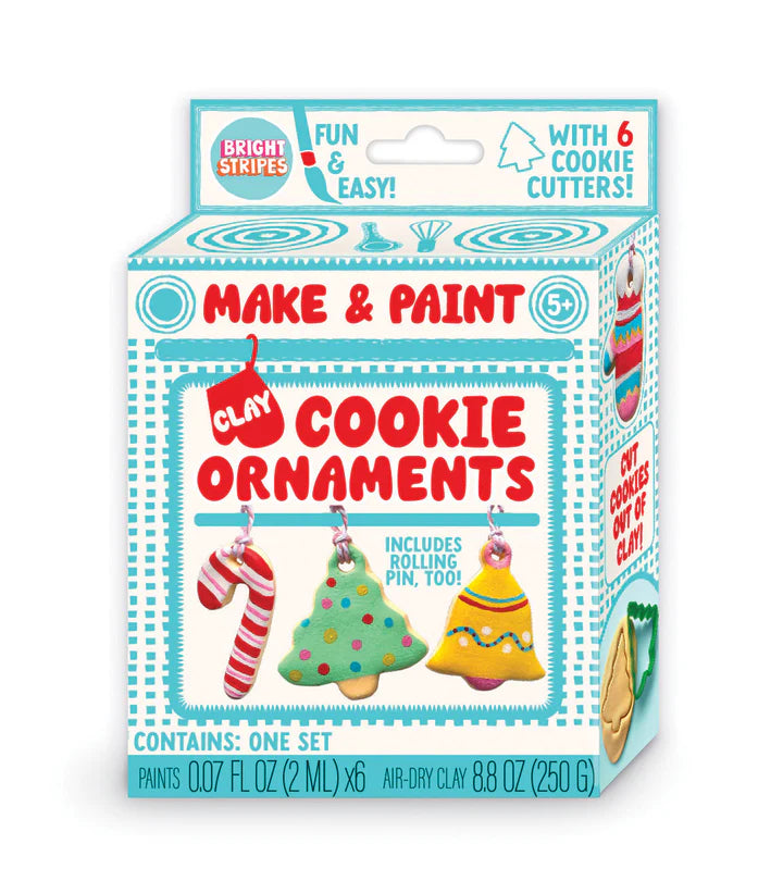 Make & Paint Clay Cookies