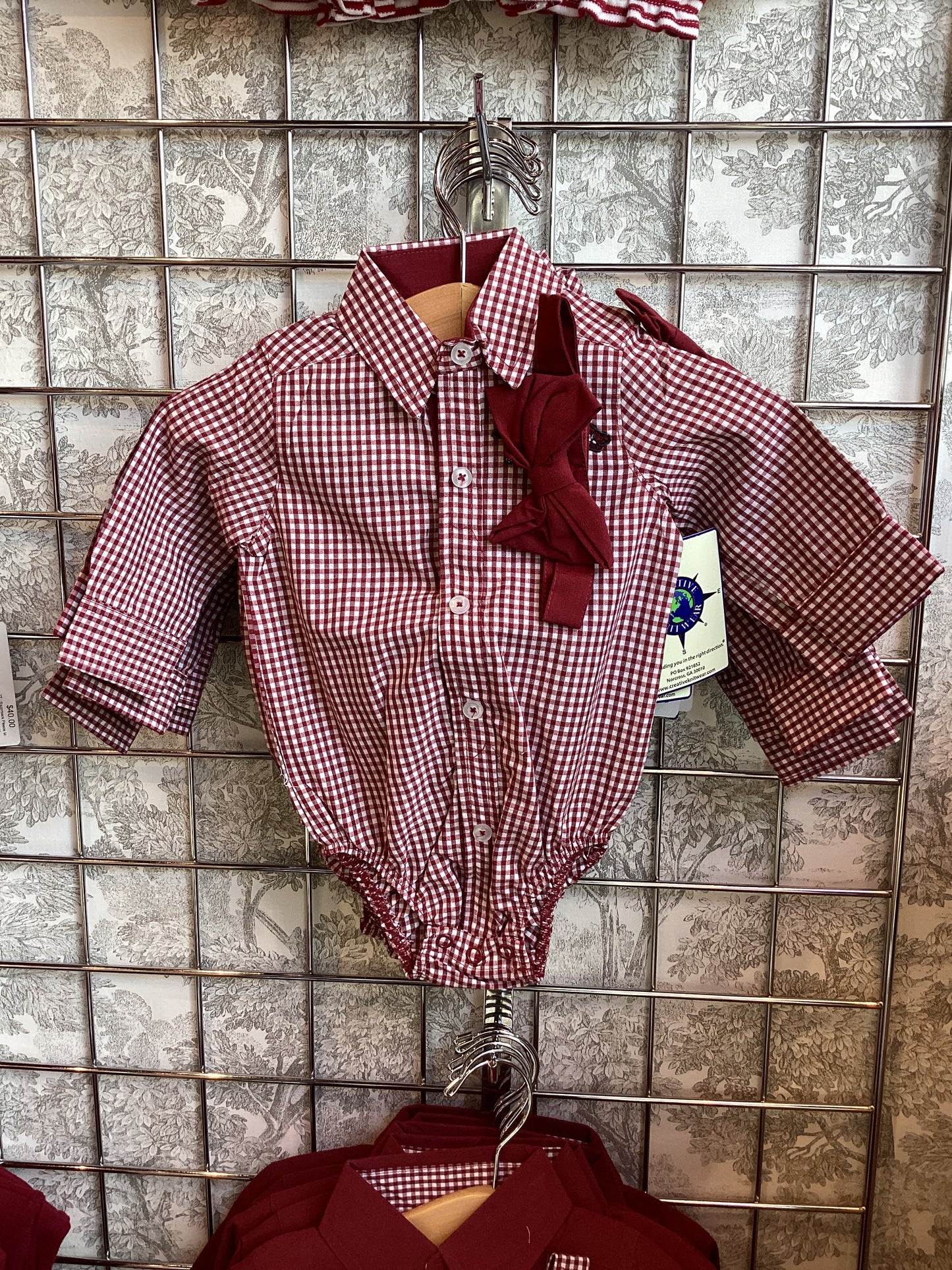 Razorback Shirt with Bowtie