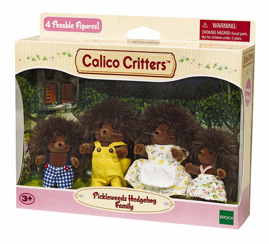 Calico Critters Hedgehog Family