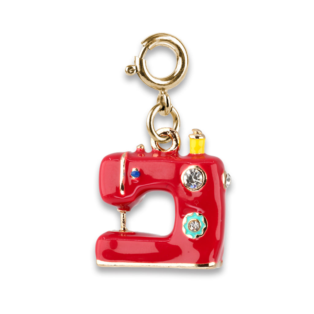 Rebel Girls Sewing Machine Charm