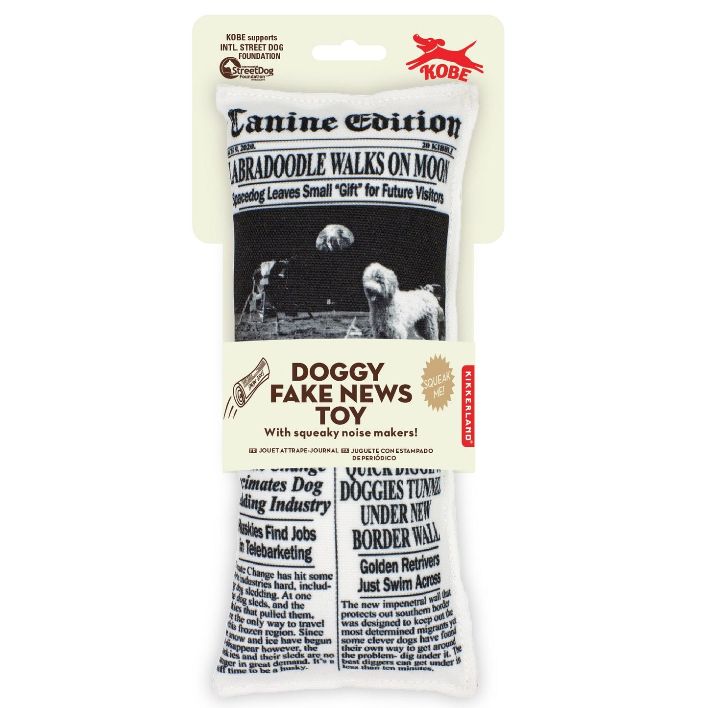 Doggy Fake News Toy