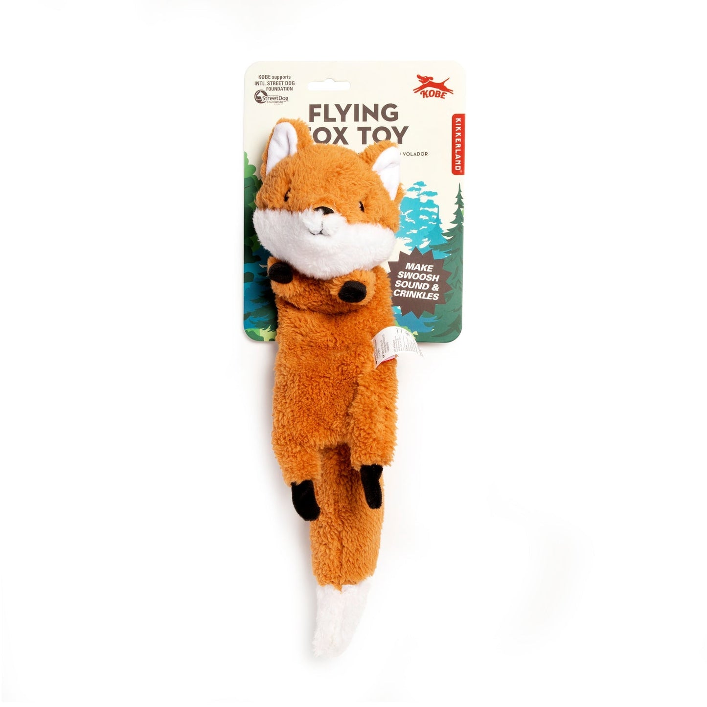Flying Fox Dog Toy