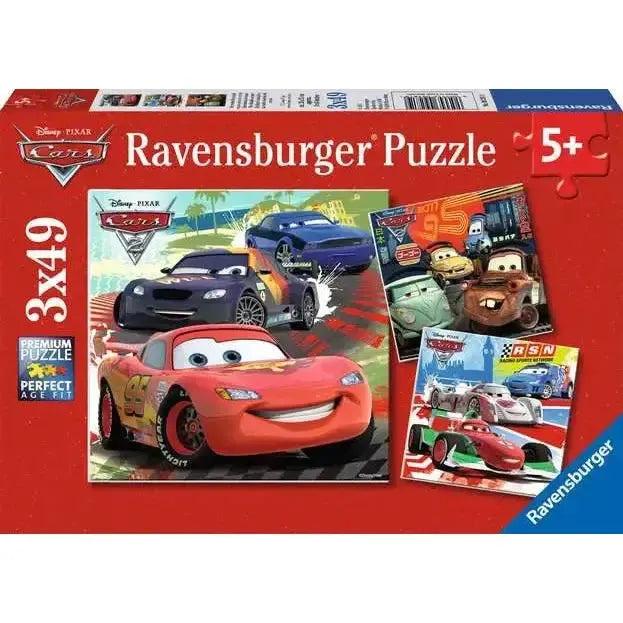 Cars Worldwide Racing Fun 3 Puzzle Set