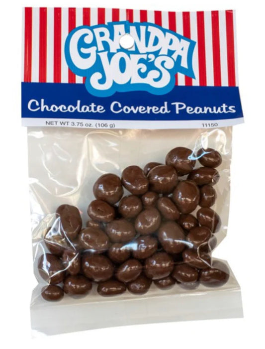 Grandpa Joe's Chocolate Covered Peanuts, 3.75oz Bag