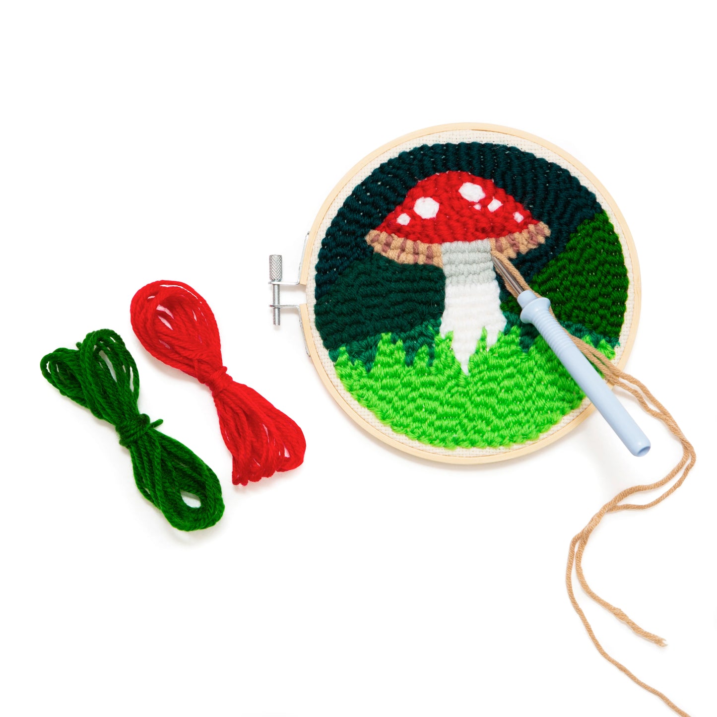 Mushroom Punch Needle Kits