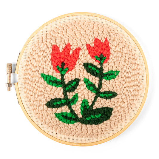 Tulips Punch Needle
