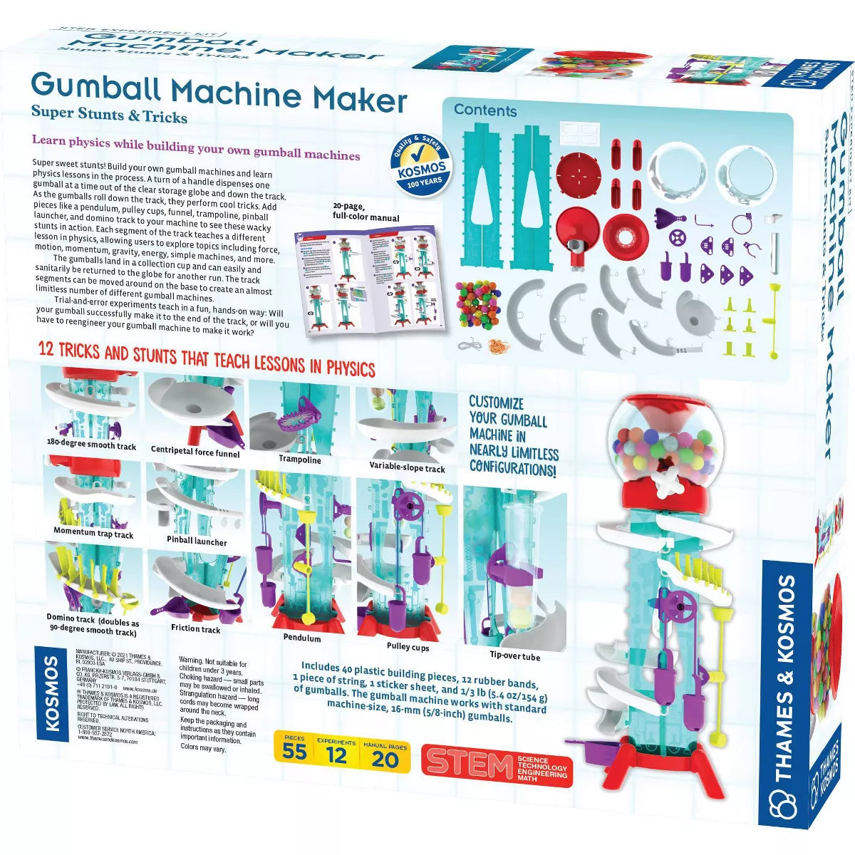Gumball Machine Maker- Super Stunts and Tricks