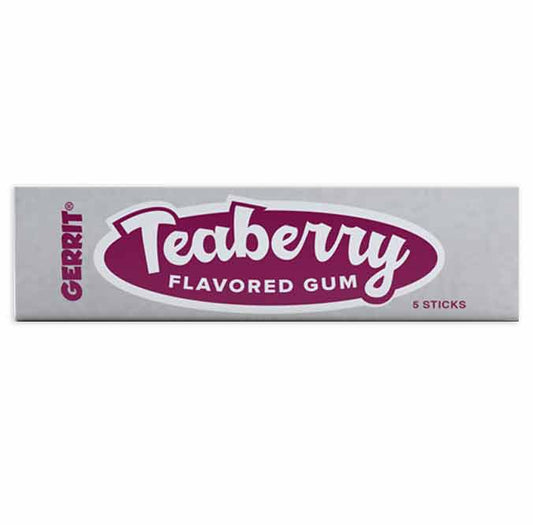 Teaberry Flavored Gum