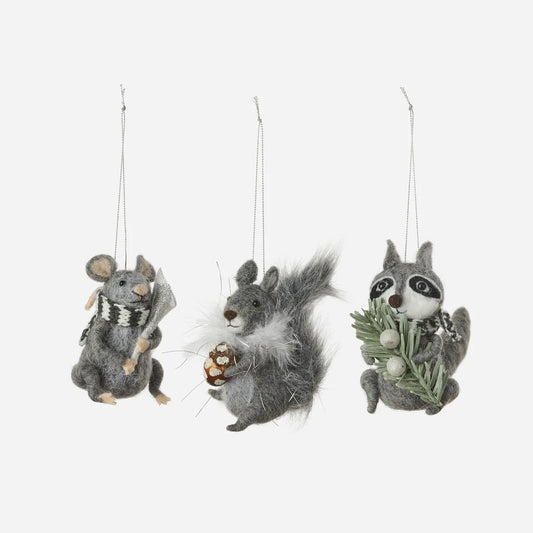 Woodsy Animal Ornament