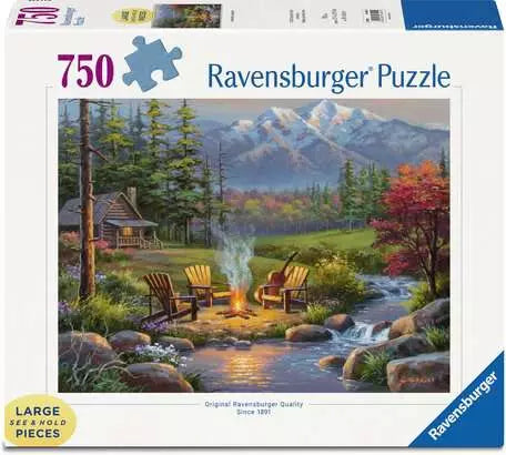 Riverside Livingroom 750 Piece Puzzle