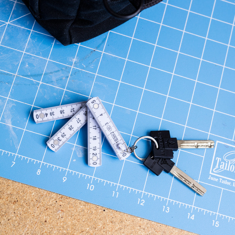 Folding Ruler Keychain