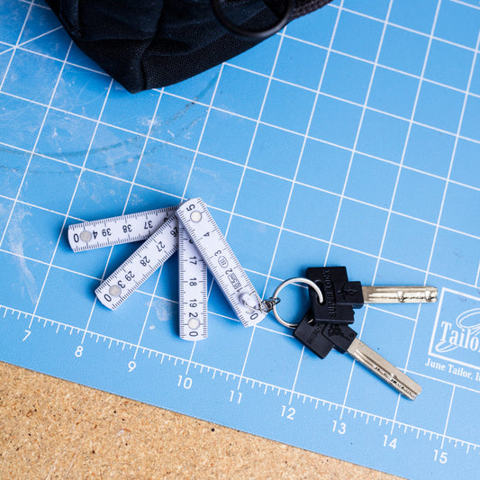 Folding Ruler Keychain