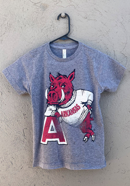 Hog Leaning on 'A' Toddler T-shirt