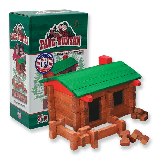 Roy Toy Log Cabin Box Set Small