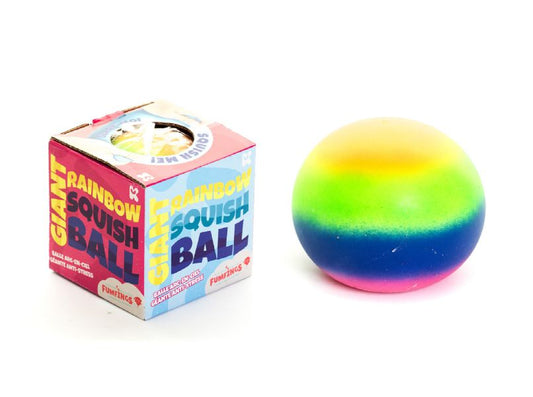 Giant Rainbow Squish Ball