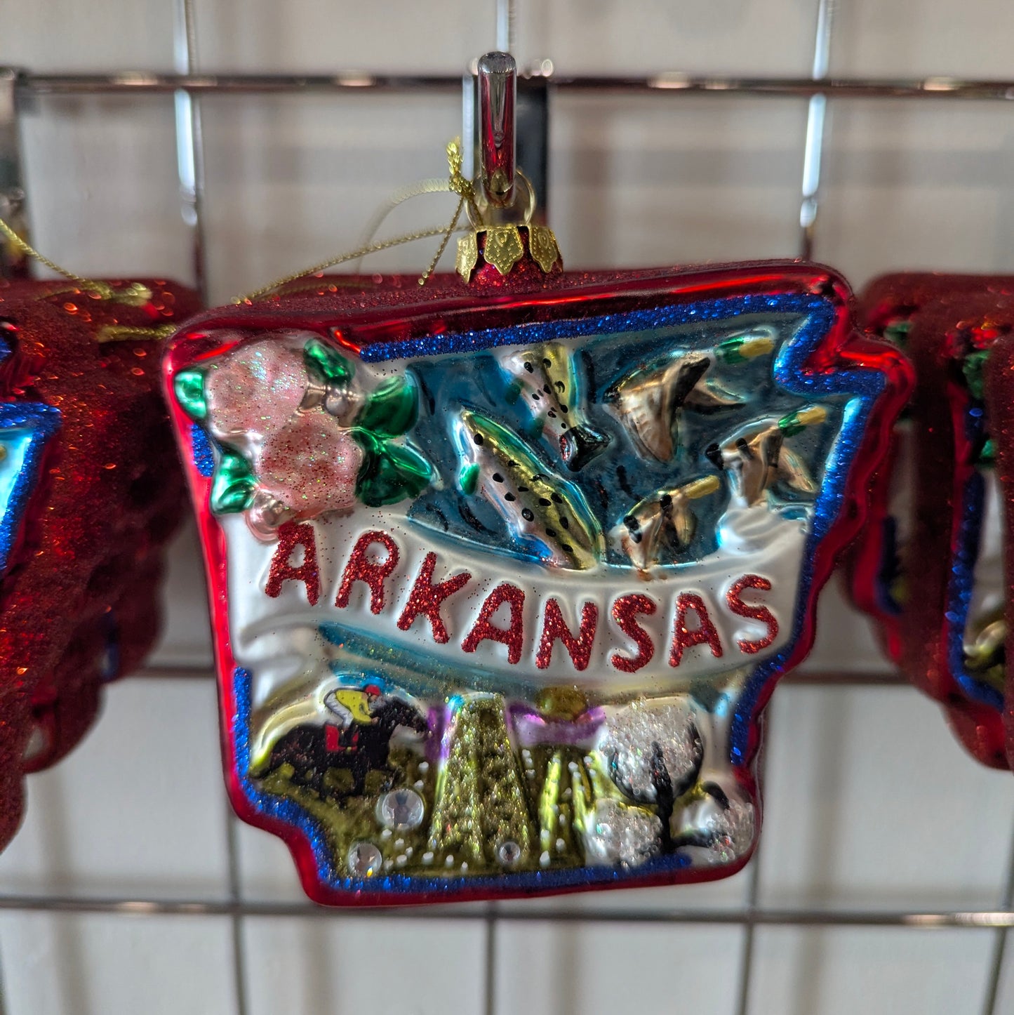 Arkansas Ornament